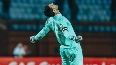 محمد الشناوي يحفز لاعبي الأهلي قبل مواجهة بيراميدز