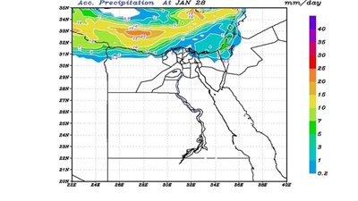أمطار خفيفة ومتوسطة.. 