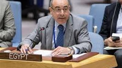 مندوب مصر الدائم يلتقي المبعوث الخاص الجديد لسكرتير عام الأمم المتحدة لليبيا