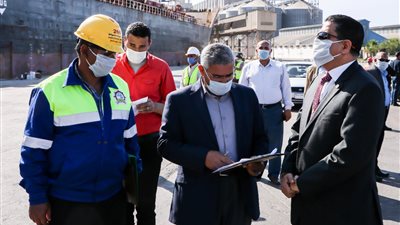 ميناء دمياط: شحن 25 حاوية عبر  السكة الحديد إلى السادس من أكتوبر