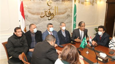 بدء اجتماع رؤساء وسكرتيري عموم شباب الوفد بالوقوف دقيقة حدادًا على روح محمد نصر