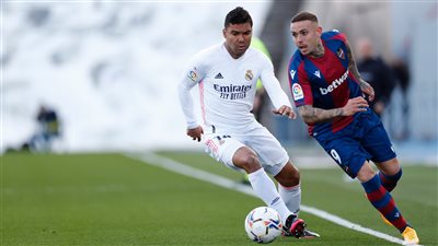 التعادل الإيجابي يحسم الشوط الأول بين ريال مدريد وليفانتي