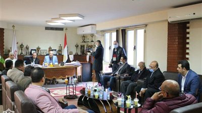 وفد من المرشحين لعضوية الاتحاد الليبي في زيارة لنادي الزمالك (صور)