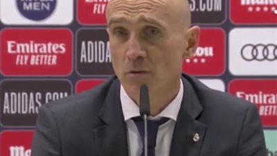 مساعد زيدان بعد الخسارة من ليفانتي: المدريديستا ما زالوا يثقون بفريقهم