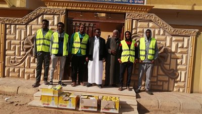 حملة لإنارة الطرق تشجيعًا لمبادرة تطوير القرى تنطلق بقرية توشكى في أسوان (صور)