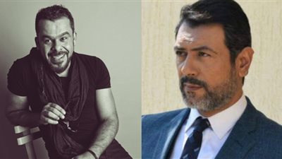 أحمد وفيق يقف أمام منذر رياحنة في فيلم 