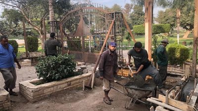 إطلاق المرحلة الثانية لتطوير حديقة عفلة بالقناطر وتوسعة مداخلها 