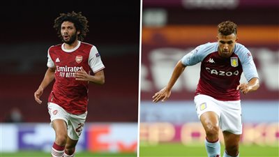 النني وتريزيجيه خارج التشكيل الرسمي لمباراة أرسنال وأستون فيلا