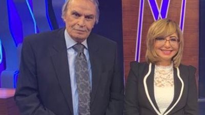 لميس الحديدي ناعيةً عزت العلايلي: 