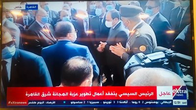 الرئيس السيسي يتفقد أعمال تطوير عزبة الهجانة شرق القاهرة
