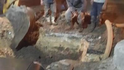 الانتهاء من أعمال الصيانة وإصلاح الكسور بخطوط المياه بمدينة المنيا 