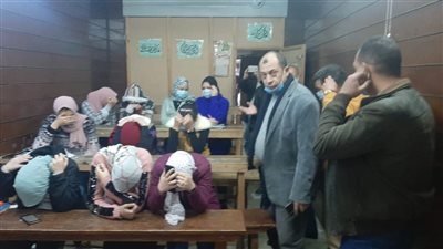 تشميع 6 مراكز تعليمية خلال حملة موسعة بكفر الدوار في البحيرة