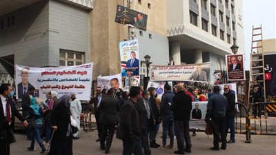إقبال كبير بلجان انتخابات المحامين بالإسكندرية (صور)