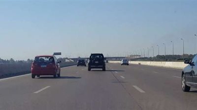 فتح طريق العلمين الصحراوي بعد تلاشي الشبورة  