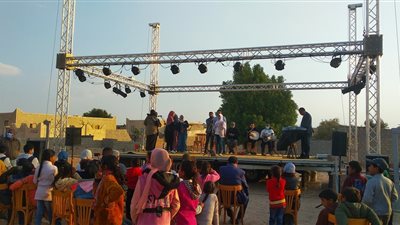قصور الثقافة تختتم فعاليات المسرح المتنقل بقرية الوادي في جنوب سيناء