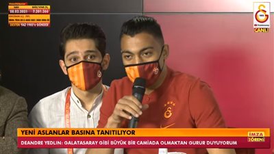 مصطفى محمد: جالطة سراي أكبر نادٍ في تركيا.. والجمهور التركي يشبه جمهور الزمالك