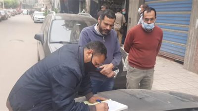 توقيع الغرامة الفورية لعدد 92 مخالفًا لعدم ارتداء الكمامة بمدينة دمنهور