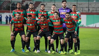 مران وحيد لمولودية الجزائر قبل مواجهة الزمالك 