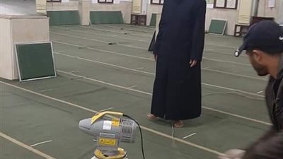 تطهير 13 مسجداً ببورسعيد لحماية المُصلين من مخاطر كورونا قبل صلاة الجمعة