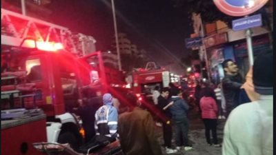 حريق بإحدي الشقق السكنية فى الدقي أدى إلى وفاة صاحبها