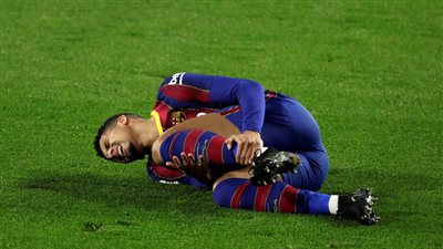 أراخو يثير القلق داخل برشلونة بشأن إصابته.. ويشارك في هذه الحالة