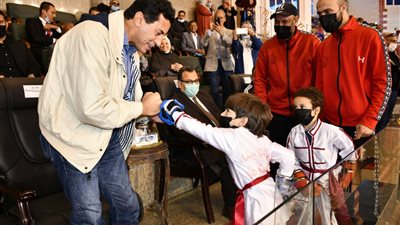 وزير الرياضة يطلق دوري الأندية الصغيرة والأحياء الشعبية بمشاركة 14 ألف لاعب