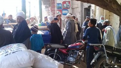 مشاجرة ومشادات كلامية بين موظفي مكتب الإصلاح الزراعي والمزارعين بديروط في أسيوط (صور)