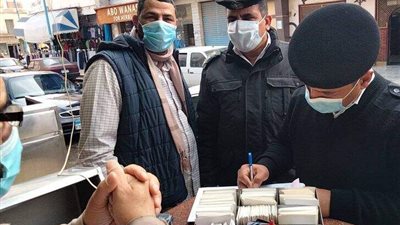 تحرير محاضر لـ 40 مواطنًا لم يرتدوا الكمامة في محطة قطارات الزقازيق