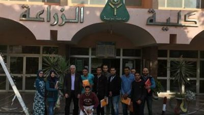 منتسبو زراعة المنوفية يطلقون 