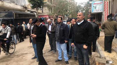 حملة مكبرة لإزالة الإشغالات والمخالفات بشارع سليمان جوهر بالدقي (صور)