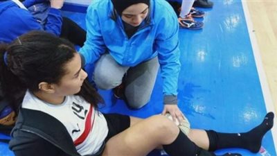 نجاح عملية الصليبي و2 غضروف لياسمين نوح لاعبة طائرة الزمالك (صورة) 