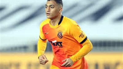 مصطفى محمد يختتم تدريباته مع جالطة سراي لمواجهة ألانياسبور بالدوري التركي