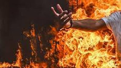 التحريات في واقعة إشعال شاب النيران في جسده بمحطة بنزين في طنطا: تراكم الديون السبب