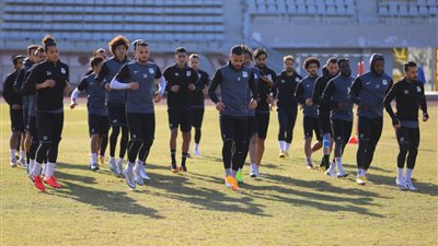 المصري يواصل تدريباته استعدادا لمواجهة سموحة في الدوري (صور)
