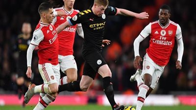 التشكيل المتوقع لقمة مانشستر سيتي وأرسنال في الدوري الإنجليزي