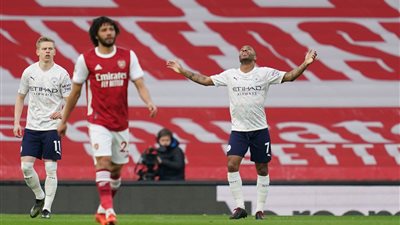 رحيم ستيرلينج يتحدث عن هدفه أمام أرسنال وانتصارات مانشستر سيتي 