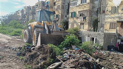 رفع 1430 طن قمامة بمساكن مصيلحي غرب الإسكندرية 