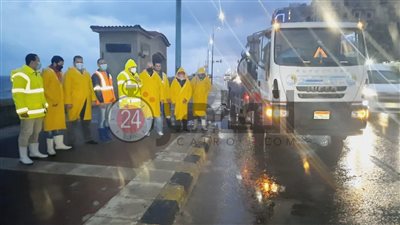 أمطار رعدية بالإسكندرية و