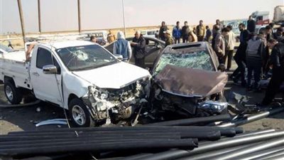 بالأسماء.. إصابة 6 أشخاص في حادث سير ببورسعيد 