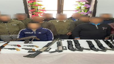 ضبط حائزى المواد المخدرة والأسلحة النارية والذخائر غير المرخصة بأسيوط