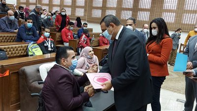 محافظ البحيرة يكرم 77 من ذوي القدرات والهمم الحاصلين على بطولات جمهورية 