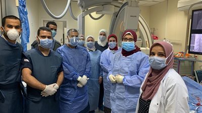قسطرة قلبية تنقذ حياة 9 أطفال بمستشفى طنطا التعليمي
