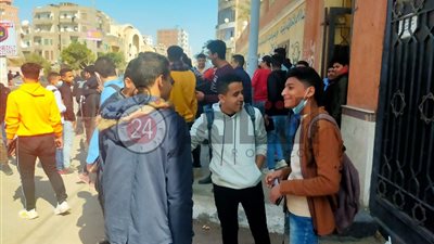 طلاب الثانوية بالفيوم: 