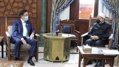 الإمام الأكبر لسفير كازاخستان: لا ندخر جهدًا في خدمة الإسلام