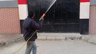 للوقاية من كورونا.. تطهير 11 مدرسة بشرق الإسكندرية بعد انتهاء امتحانات اليوم (صور)