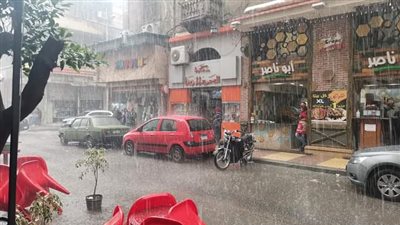 صقيع ورياح وأمطار ثلجية تضرب الإسكندرية (صور)