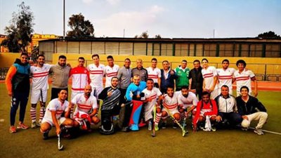 إصابة أحمد عبد الباري لاعب هوكي الميدان بالزمالك بتمزق في الأربطة