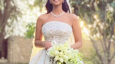 جلسة تصوير حفل زفاف دينا داش (صور)