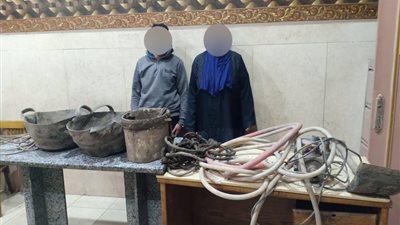 متهمان بالتنقيب عن الآثار: 