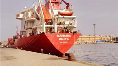 شحن 4000 طن صودا كاوية بميناء غرب بورسعيد و32 سفينة إجمالي حركة الملاحة 